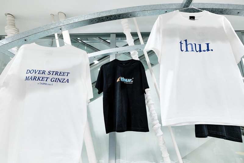 首次與 DOVER STREET MARKET GINZA 獨家合作,走進 thur. 期間限定店