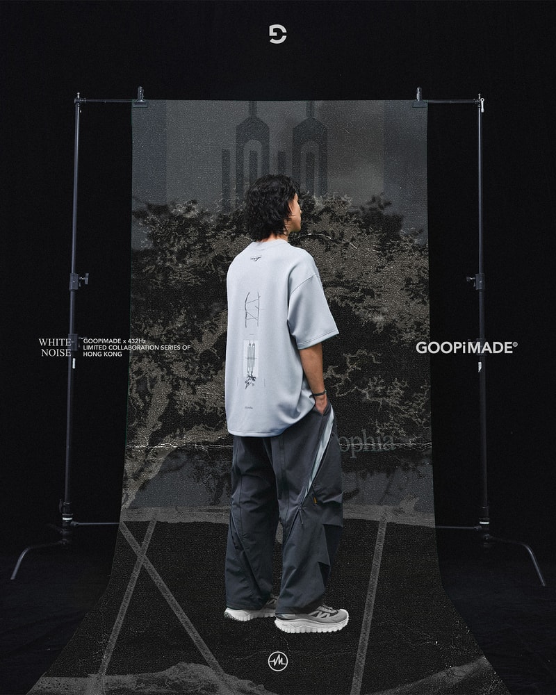 GOOPiMADE 再次攜手 432Hz 打造限定聯乘系列「WHITE NOISE」