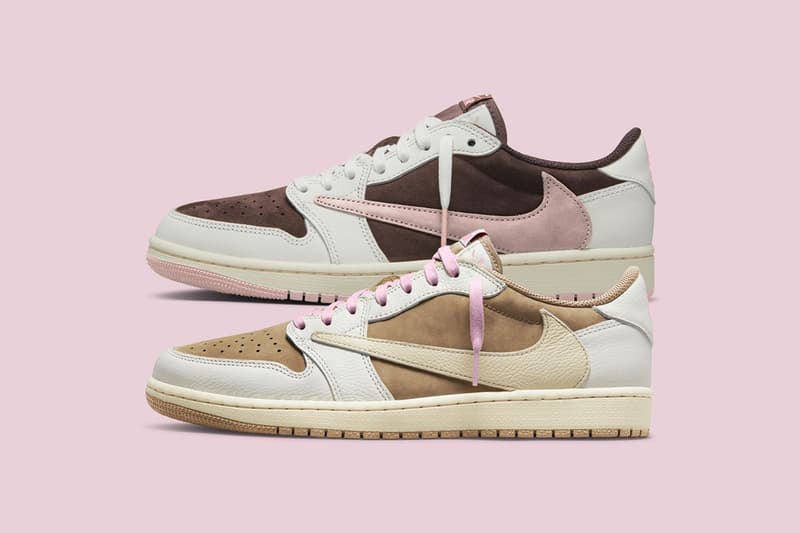 Travis Scott x Air Jordan 1 Low OG 聯名鞋款將推出兩款全新配色