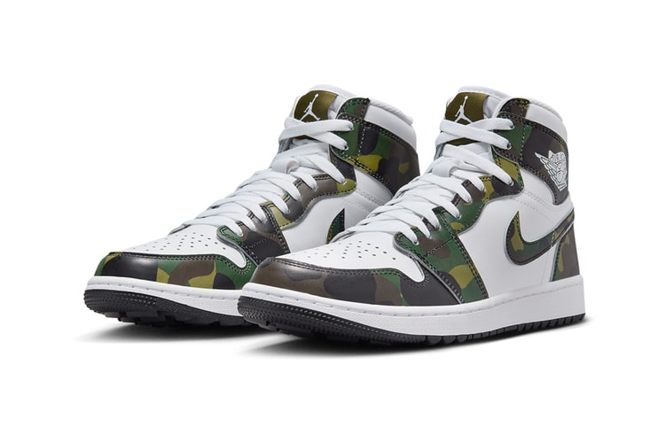 Air Jordan 1 High Golf 全新配色「Camo」率先登場