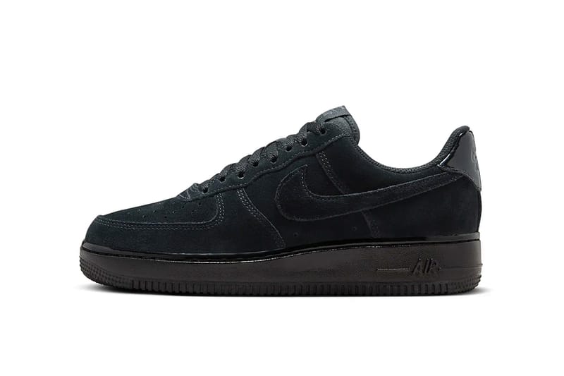 Nike Air Force 1 Low 推出全新麂皮版本「Black Suede」配色