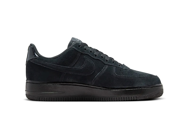 Nike Air Force 1 Low 推出全新麂皮版本「Black Suede」配色