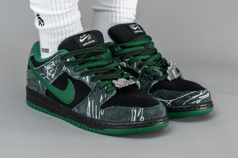 率先近賞 There Skateboards x Nike SB Dunk Low 全新聯名鞋款上腳圖輯