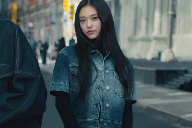 NewJeans 成員 Haerin 出鏡 Denim Dior Oblique 最新系列形象