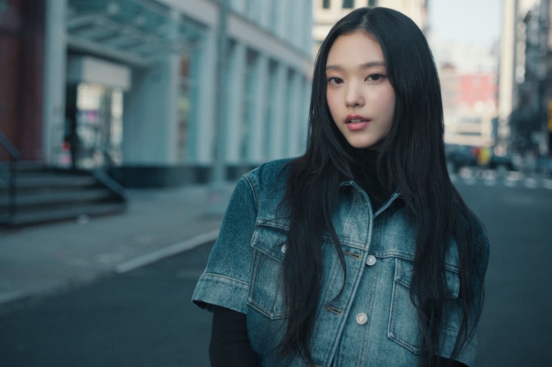 NewJeans 成員 Haerin 出鏡 Denim Dior Oblique 最新系列形象