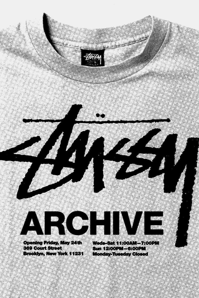 Stüssy 紐約全新「Stüssy Archive」店鋪正式開幕