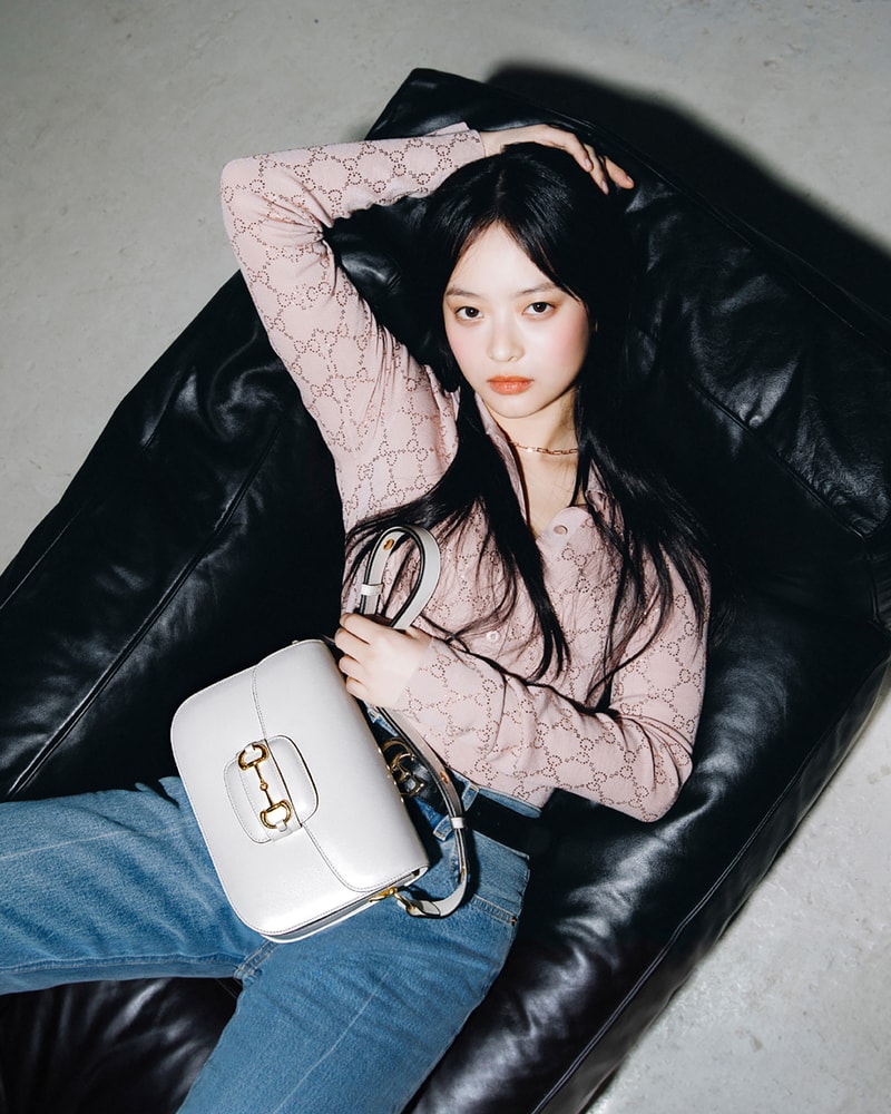 Gucci 攜手全球品牌代言人 Hanni 發佈全新廣告企劃