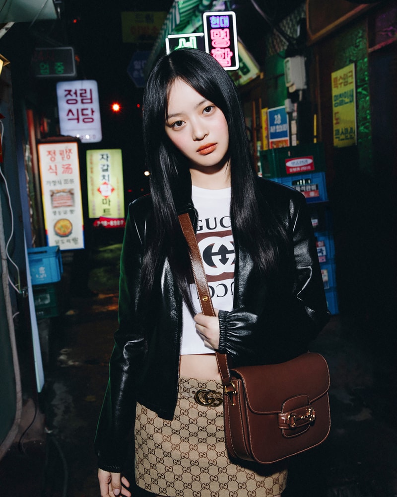 Gucci 攜手全球品牌代言人 Hanni 發佈全新廣告企劃