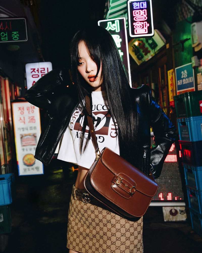 Gucci 攜手全球品牌代言人 Hanni 發佈全新廣告企劃