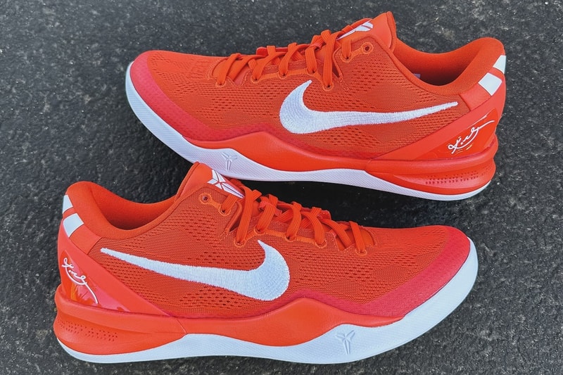 率先預覽 Nike Kobe 8 Protro 全新配色「Orange/White」