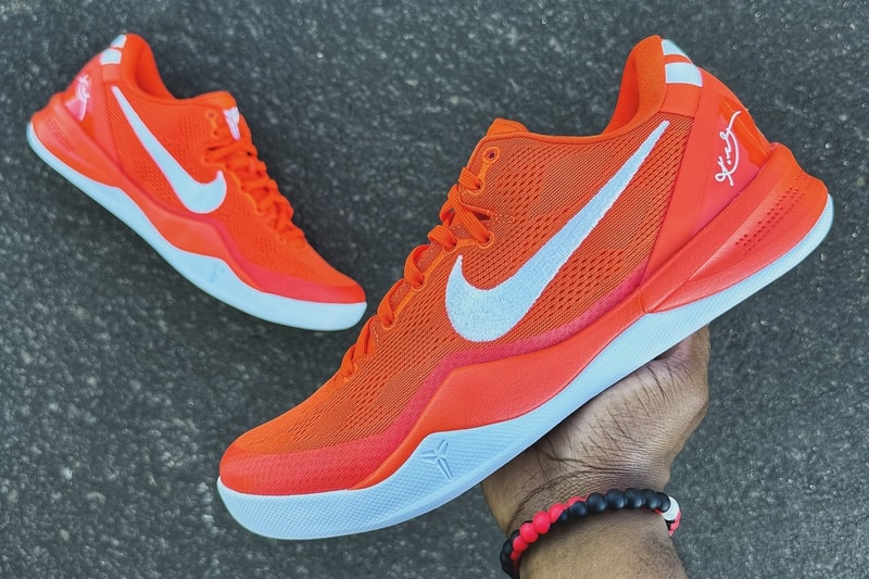 率先預覽 Nike Kobe 8 Protro 全新配色「Orange/White」