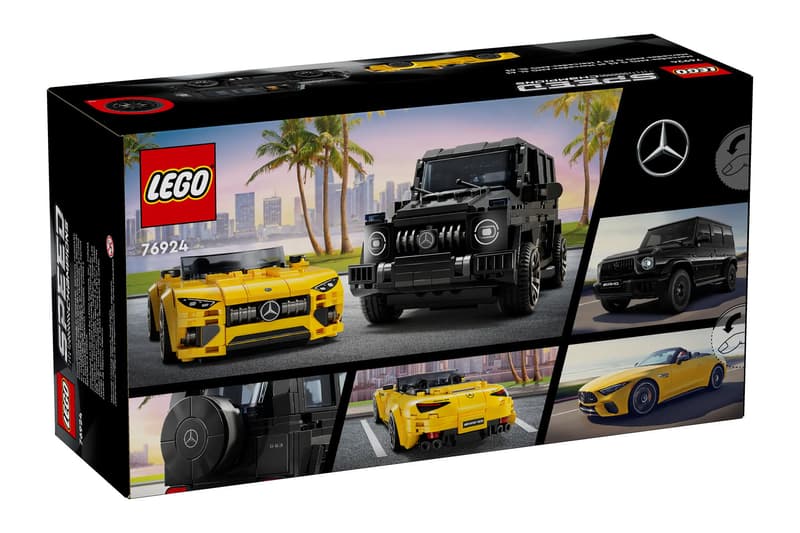 LEGO 推出全新 Mercedes-AMG G 63 和 SL 63 積木模型套裝