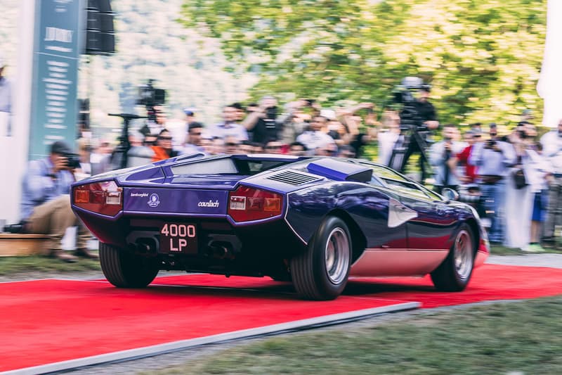 回顧 Lamborghini 於 Concorso d’Eleganza Villa d’Este 古董車展展出多款經典車型