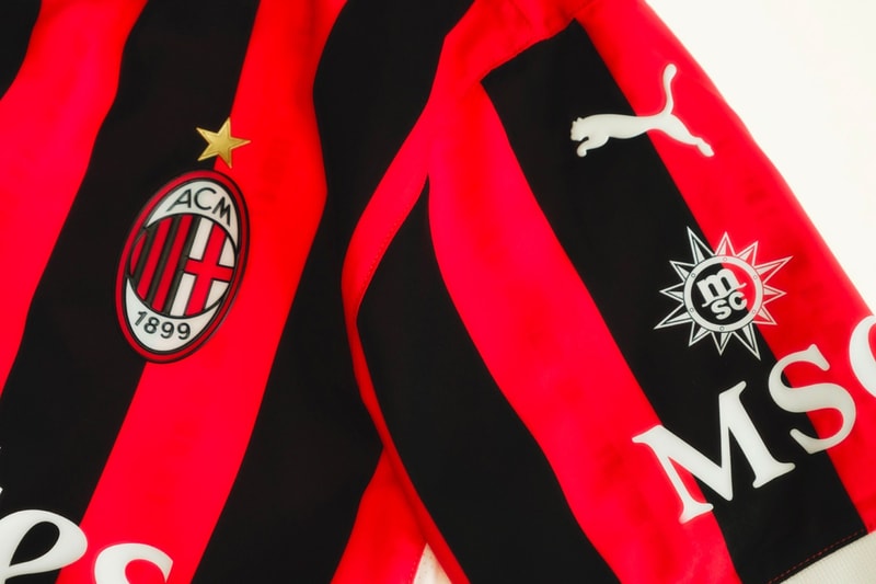 PUMA 正式公開 2024-25 賽季 AC Milan 全新主場球衣