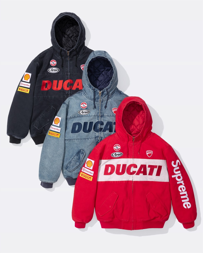 Supreme x Ducati Performance 2024 春季最新聯名系列第二輪單品正式發布