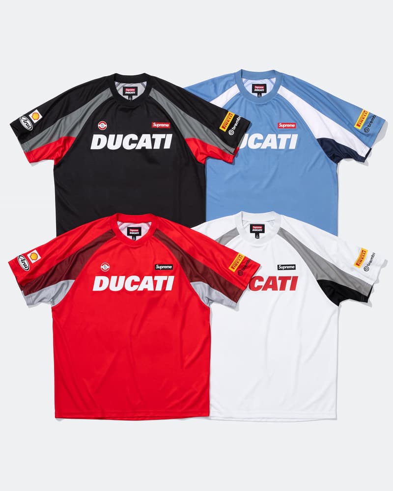 Supreme x Ducati Performance 2024 春季最新聯名系列第二輪單品正式發布