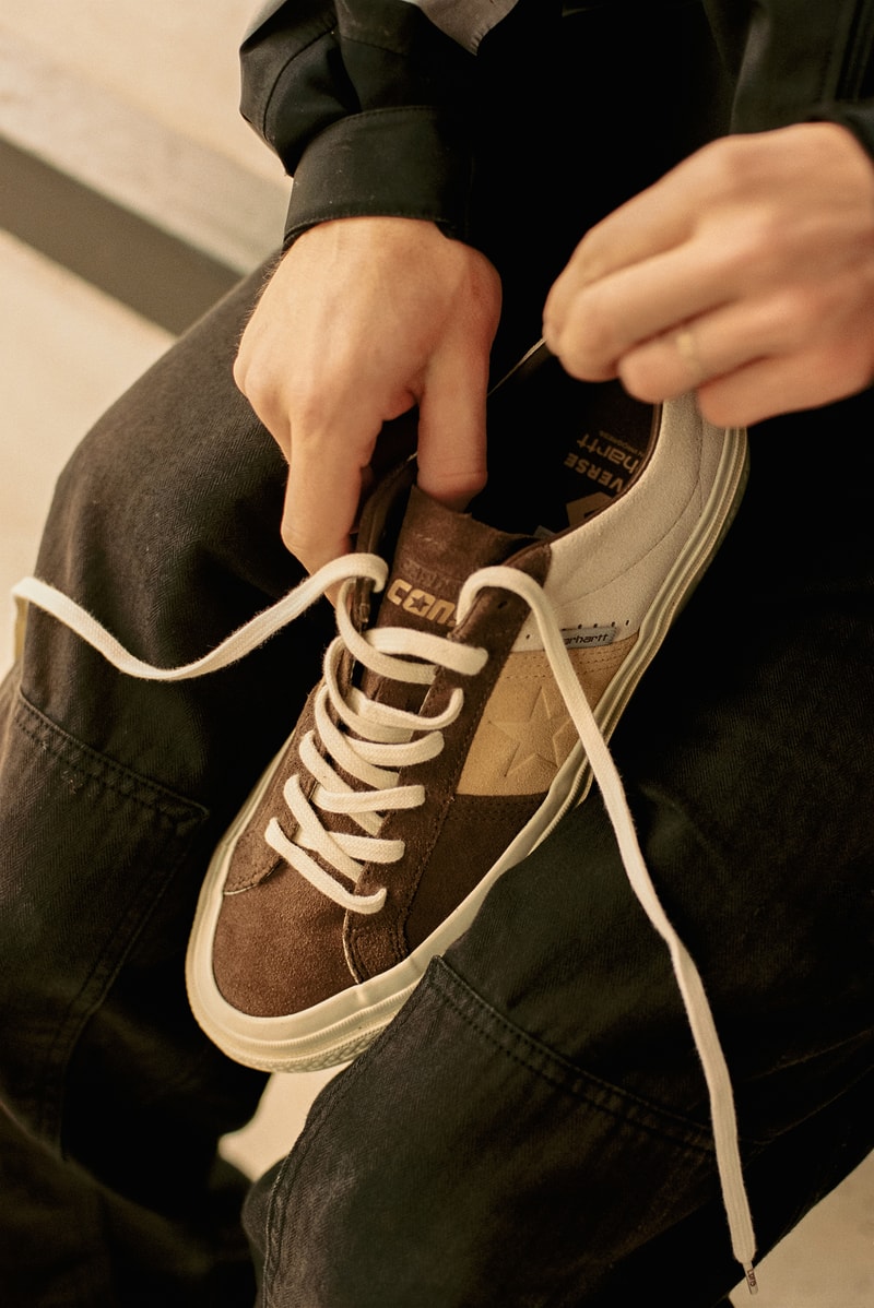 Converse CONS 再度攜手 Carhartt WIP 打造最新聯名鞋款