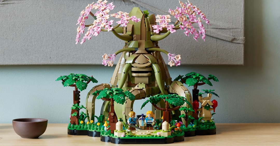 LEGO formally presents the most recent “The Legend of Zelda” constructing block set “Deku Tree 2 in 1”