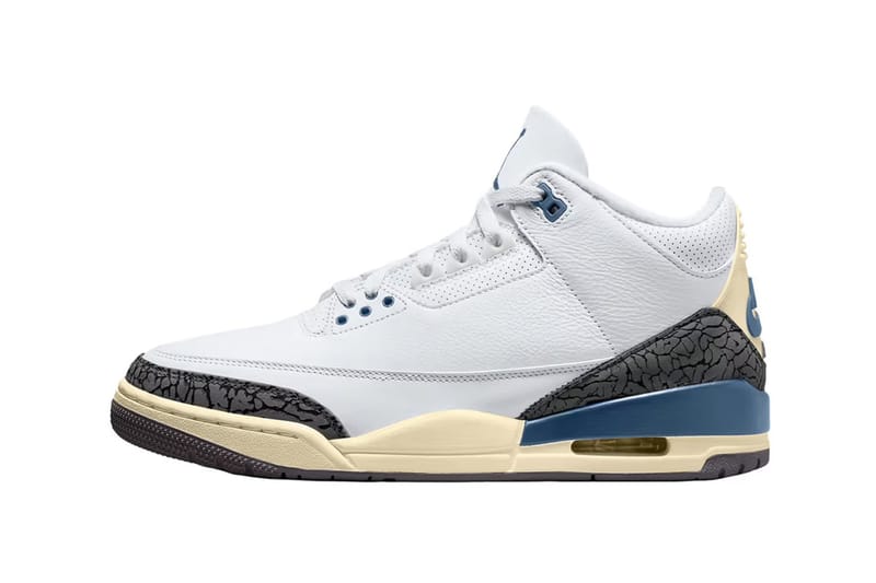 Air Jordan 3 全新配色「Diffused Blue」率先曝光