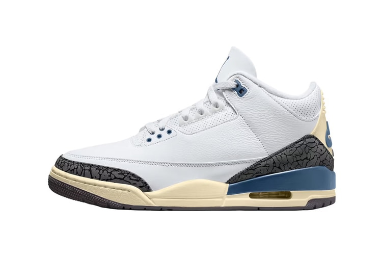 Air Jordan 3 全新配色「Diffused Blue」率先曝光