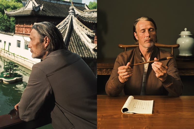 ZEGNA 全球代言人 Mads Mikkelsen 漫步上海街頭