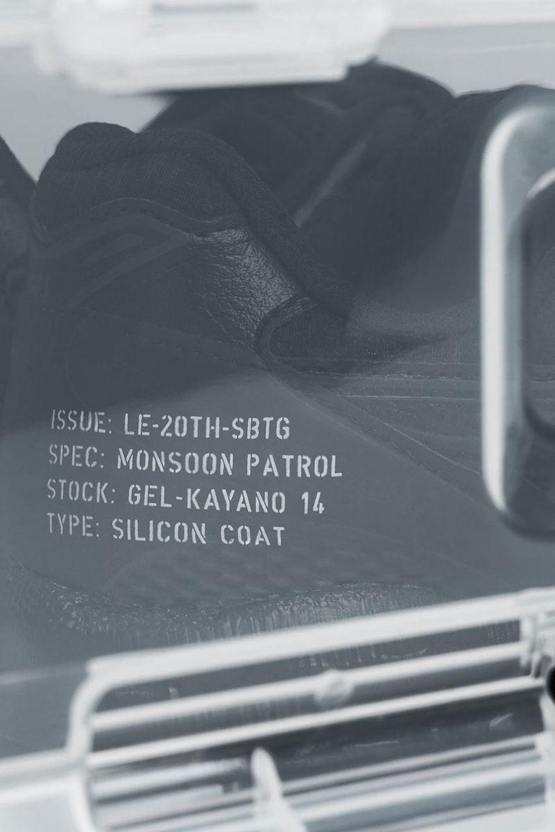 藝術家 Mark Ong 親自解說 Limited Edt x SBTG x ASICS 三方聯名鞋款