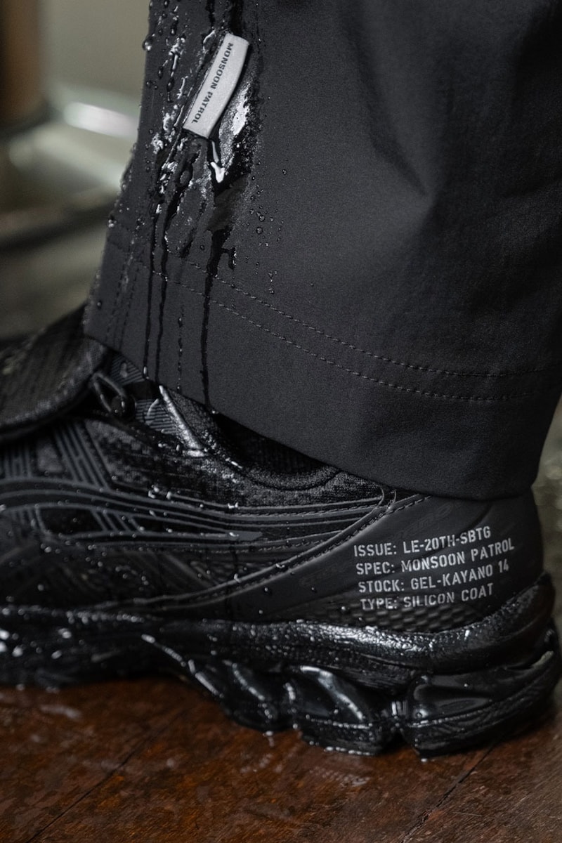 藝術家 Mark Ong 親自解說 Limited Edt x SBTG x ASICS 三方聯名鞋款