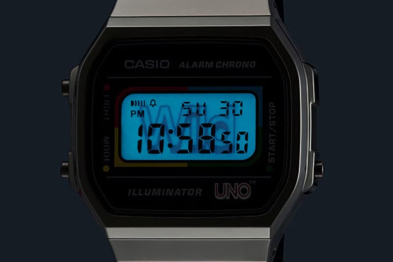 Casio 攜手 UNO 推出全新聯名錶款