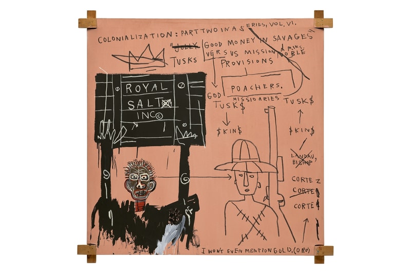 傳奇藝術家 Jean-Michel Basquiat 畫作以 $1,260 萬美元正式成交
