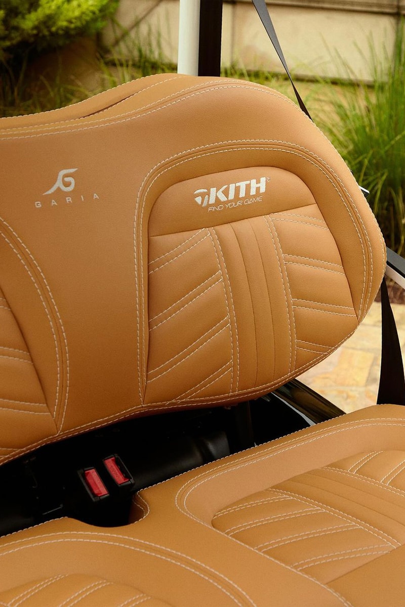 KITH 攜手 TaylorMade 打造全新聯名 Garia 高爾夫球車