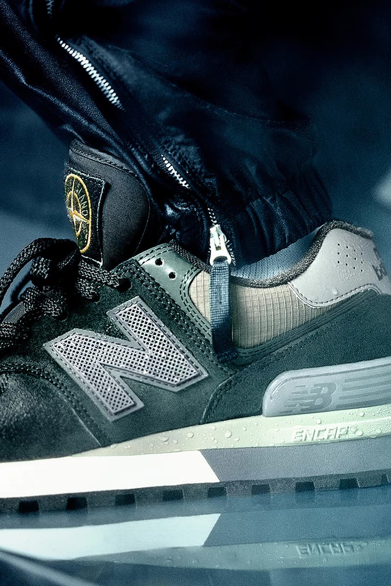 Stone Island x New Balance 574 Legacy 最新聯乘系列鞋款正式發佈