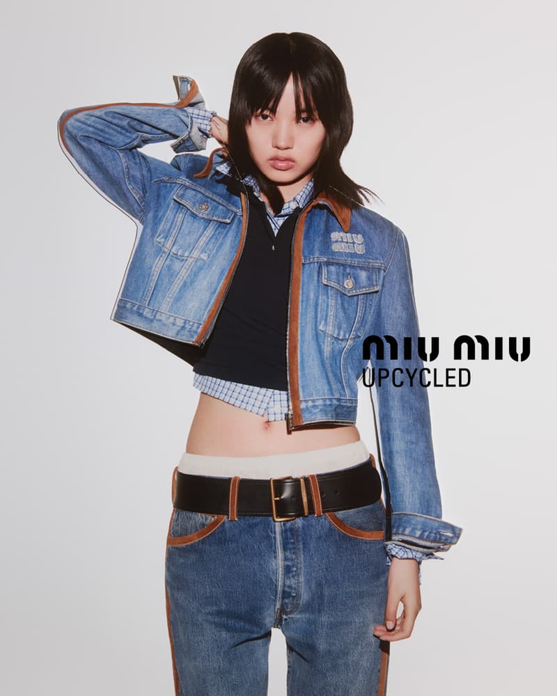 MIU MIU 正式發佈 UPCYCLED 最新系列形象廣告