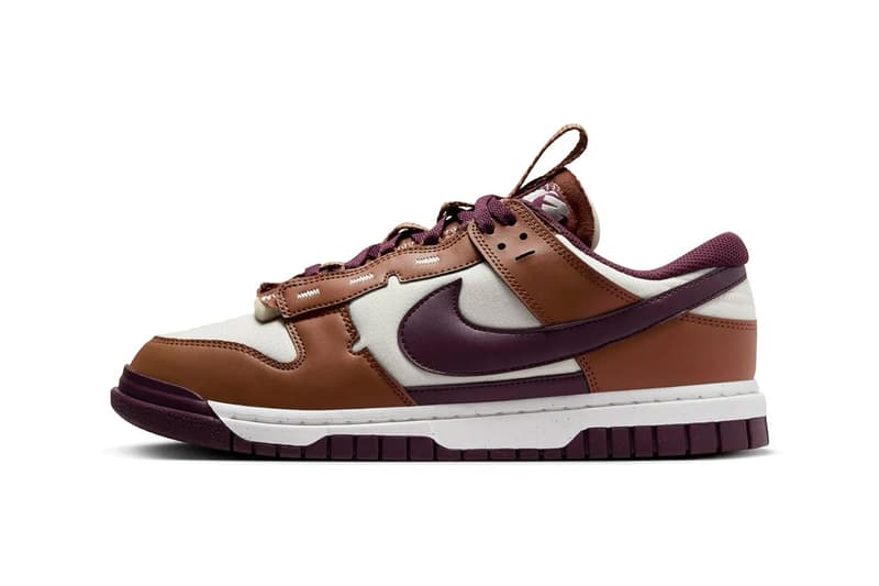 Nike Dunk Low Remastered 全新配色「Light British Tan/Burgundy Crush」率先登場