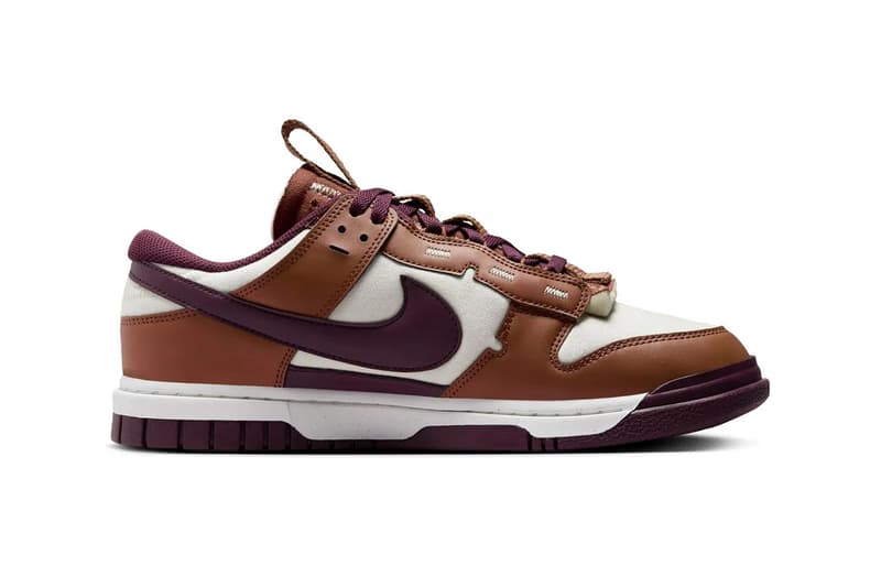 Nike Dunk Low Remastered 全新配色「Light British Tan/Burgundy Crush」率先登場