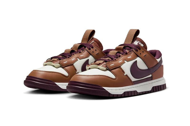 Nike Dunk Low Remastered 全新配色「Light British Tan/Burgundy Crush」率先登場