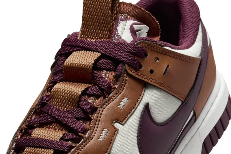 Nike Dunk Low Remastered 全新配色「Light British Tan/Burgundy Crush」率先登場