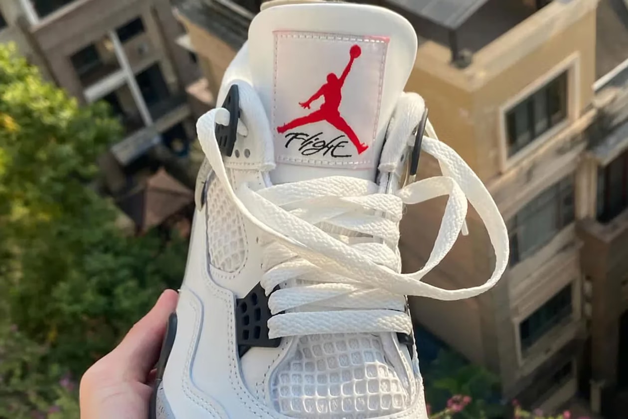 Air Jordan 4 全新復刻鞋款配色「White Cement」近賞圖輯率先曝光