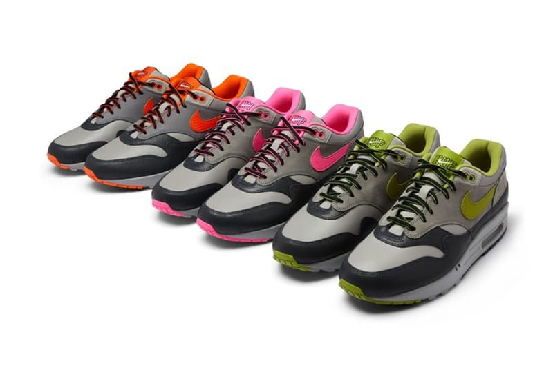 三色齊發！HUF x Nike Air Max 1 全新聯乘鞋款官方圖輯、發售情報正式公開