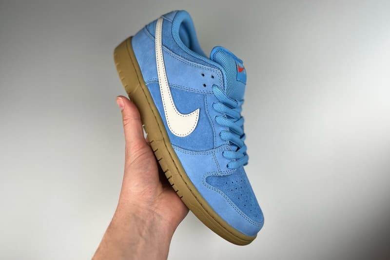 Nike SB Dunk Low Pro ISO 全新配色「University Blue」率先曝光