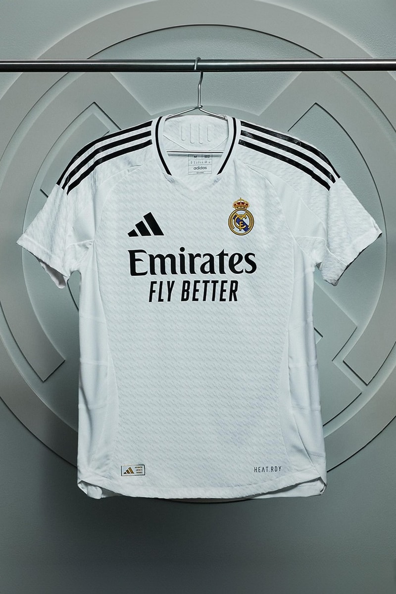 Real Madrid C.F. 2024-25 賽季全新主場球衣正式公開