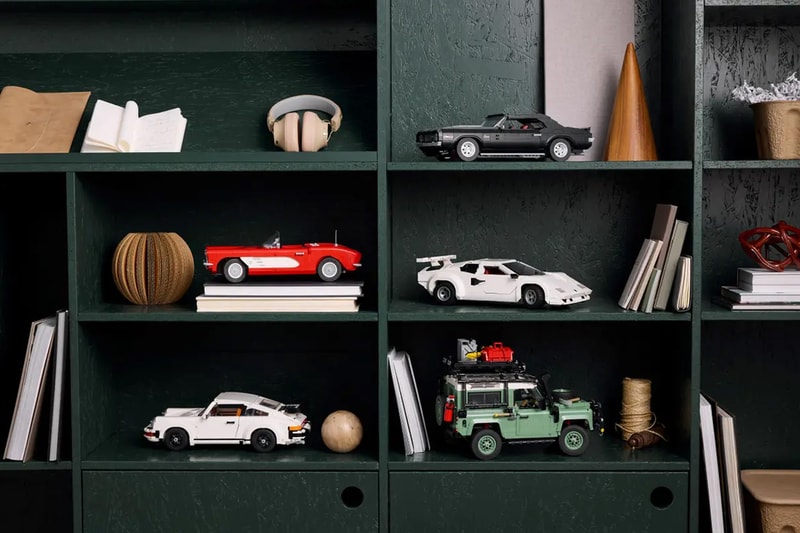 LEGO 推出經典車型 Lamborghini Countach 5000 Quattrovalvole 積木模型
