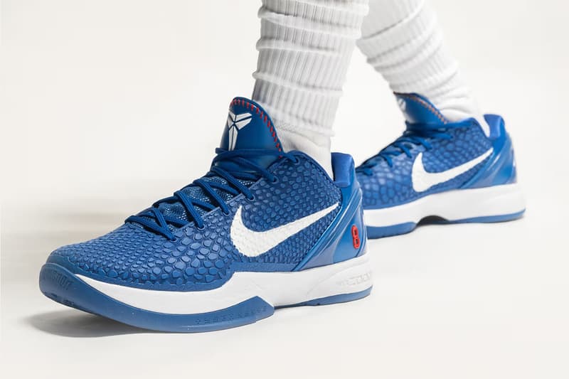 率先上腳 Nike Kobe 6 Protro 最新配色「Dodgers」