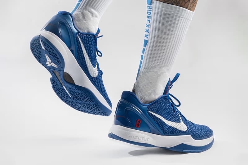 率先上腳 Nike Kobe 6 Protro 最新配色「Dodgers」