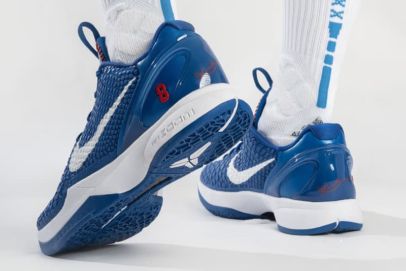 率先上腳 Nike Kobe 6 Protro 最新配色「Dodgers」