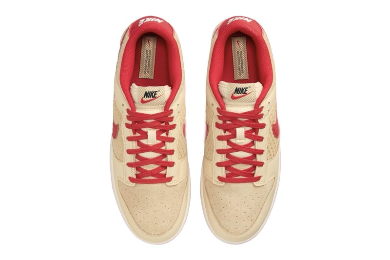 Nike Dunk Low 全新配色「Strawberry Waffle」率先登場