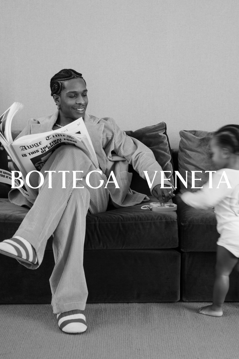 A$AP Rocky 親子日常 — Bottega Veneta 正式發佈最新「父愛映像」攝影系列