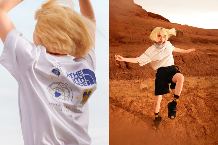 日本新生代演員山田葵演繹 The North Face 最新夏季服飾