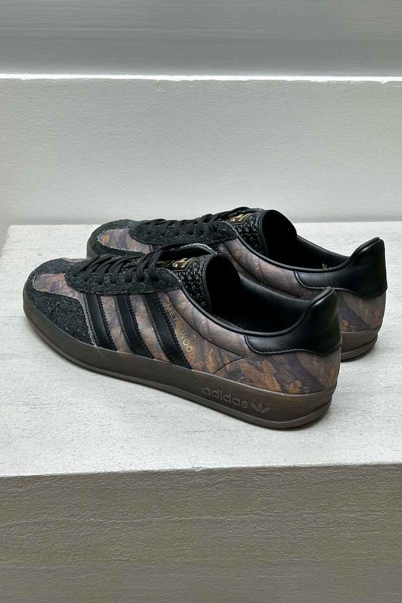Metalwood Studio x adidas Gazelle 全新聯名鞋款率先曝光