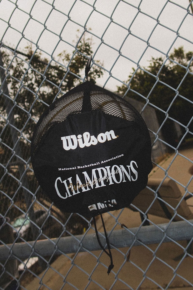 WIND AND SEA x NBA x Wilson 全新三方聯乘系列「CHAMPIONS」正式登場