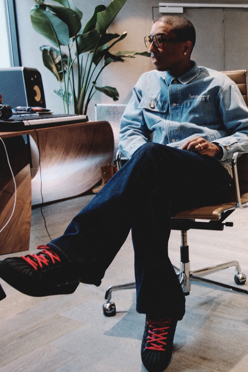 Pharrell Williams 揭曉三款全新 adidas Superstar 聯名系列鞋款